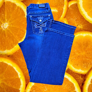 Earl‎ Jeans with Decorative Button Pockets Size 8P